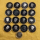 Kennedy 50c All Clad. Lot Of (17) FREE SHIPPING