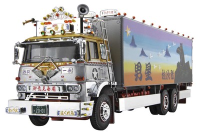 Aoshima 1/32 Truck Guy Series No.1 Ichibanboshi Decotora Plastic Model Kit Japan
