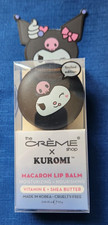 The Crème Shop x Kuromi Macaron  Blueberry Smoothie Lip Balm LIMITED EDITION