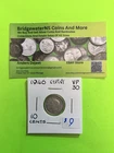 1946 Canadian 10c Dime .8 Silver George VI  AG  HIGHER GRADE.  TRENDING AT $8