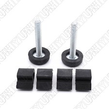 6x Hood Bumper Set Replacement For Chevrolet GMC Suburban Pickup Truck 1967-1972