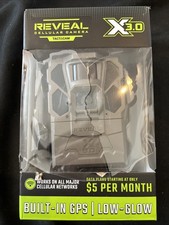 Reveal by Tactacam X 3.0 Cellular Trail Camera - Tan - New Box Damage