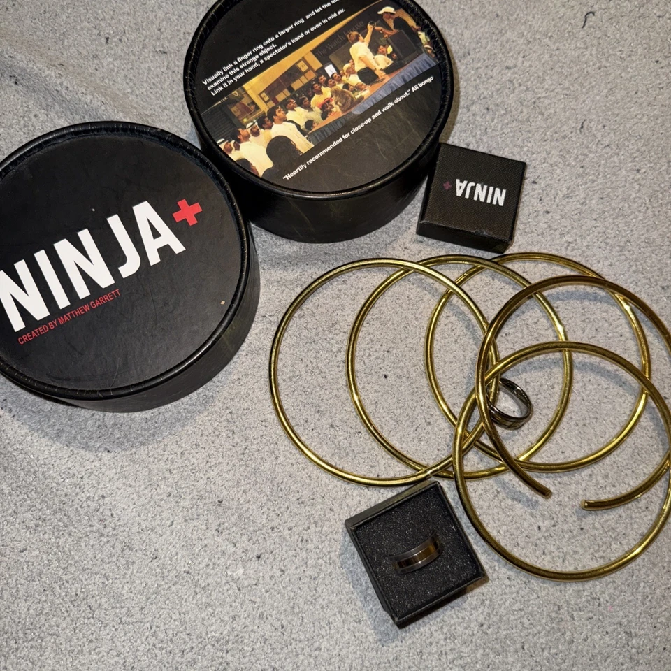 Ninja+  SILVER (Gimmicks) by Matthew Garrett - Original  - Image 2 of 2