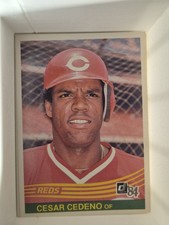 Cesar Cedeno 1984 DONRUSS #306 FREE SHIPPING 