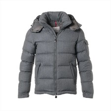 Piumino Moncler MONTGENEVRE 18 anni lana e nylon 0 uomo grigio E20914033805