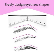 Practical Disposable Eyebrow Ruler Stickers for Professional Brow Mapping Work