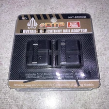 UTG .22 Picatinny - Weaver Low Pro Snap-In Adaptor Black - MNT-DT2PW01 FAST SHIP