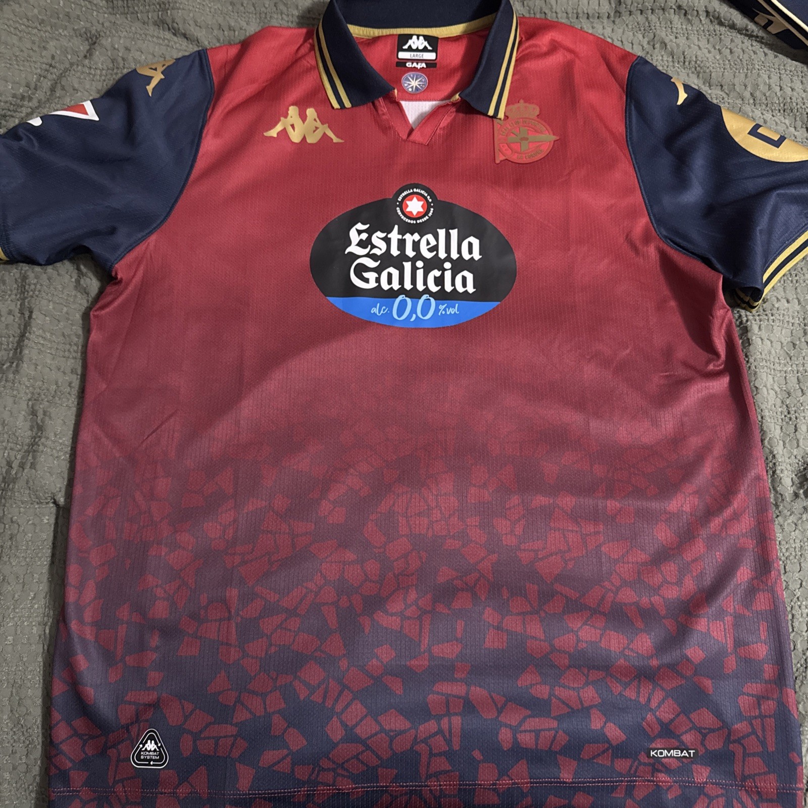 Camiseta deportiva RC Deportivo de La Coruña 2025/26 visitante para hombre grande