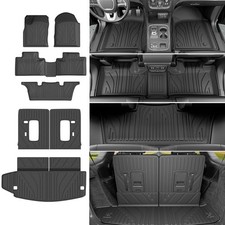 6 Seats Floor Mat Compatible with 2016-2026 Dodge Durango Cargo Mat 3rd Backr...