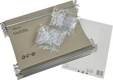Rexel Foolscap Filing Cabinet Suspension file, Pack 50, Made from premium 100 P