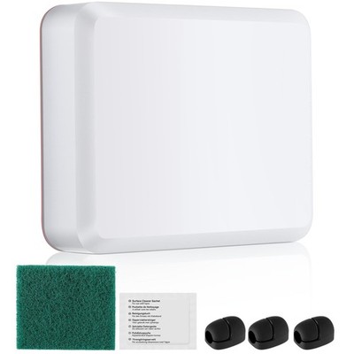 Saillong Transducer Mounting Plate Kit, 25mm 4.3 x 3.5 Inch, White