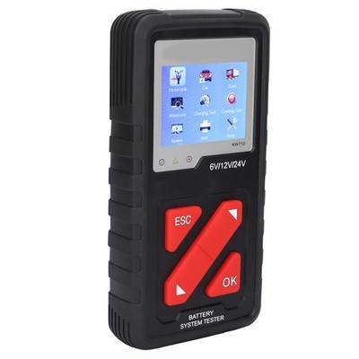 Digital Battery System Tester 6 24V Large Color Screen Universal For Cars Tr SET