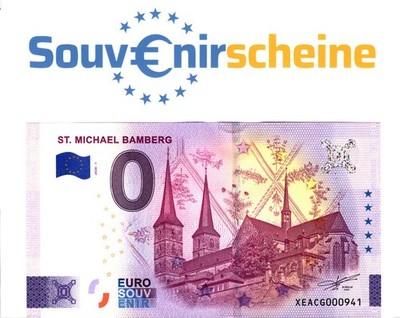 0 Euro Schein XEACG 2026-1 ST. MICHAEL BAMBERG (silber)