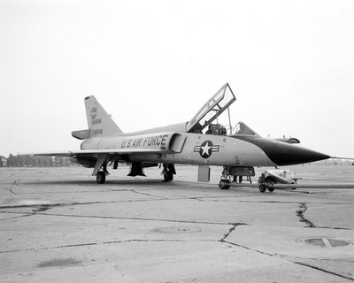 1970 USAF Convair F-106 Delta Dart Aircraft - 8x10 Photo On 8.5x11 #2364