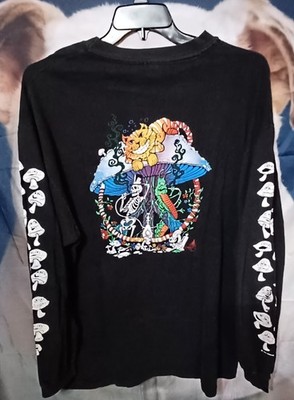 Super Rare Vintage Wizard Wear Long Sleeve shirt- 1994- Mushroom shroom Theme