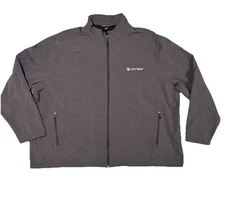 Port Authority Collective Tech Outer Shell Gray Zip Jacket Loftware Size 6XL EUC