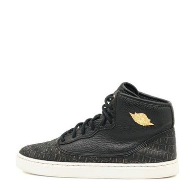Jordan Damen Jasmine GG Schnürschuhe Schwarz Leder Sneaker EU 38.5