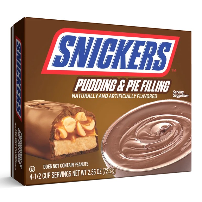 6x Snickers Pudding - Pie Filling Chocolate Dessert Mix Bulk Lot Snacks 255oz 5290₽