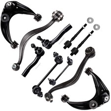 10pc Susp Kit For Mazda6 Lwr Upr Ctrl Arms Ball Jts Sway Links Tie Rod Ends