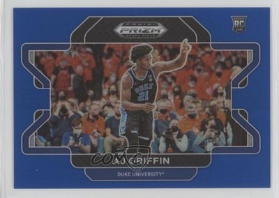 2022 Panini Prizm Draft Picks Blue Variation /199 AJ Griffin #56 Rookie RC fq8