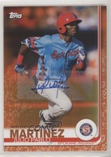 2019 Topps Pro Debut Orange Auto 24/25 Julio Pablo Martinez #169 Auto h3a