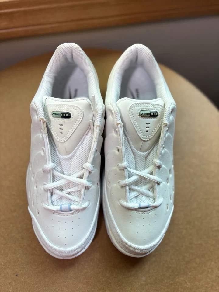 Zapatillas Nike Zoom Air vintage para mujer talla 8 blancas 305566 Foto 3 de 4