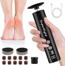 Electric Foot Callus Remover Automatic Foot Nail File Pedicure Tool Rechargeable