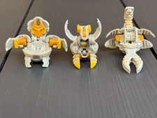 Bakugan Haos wei&szlig; orange Vintage Bakugan Konvolut 3 St&uuml;ck