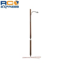 Woodland Scenics O Street Lights Wooden Pole 2 WOOJP5646