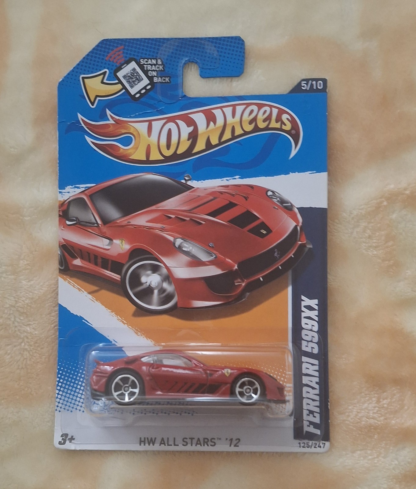 2012 Hot Wheels All Stars Ferrari 599XX