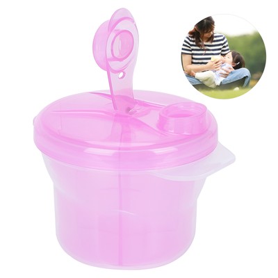 Pink Baby Milk Powder Formula Dispenser Feeding Storage Container Doppelte AK