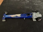 Hot Wheels Redline Rear Engine Dragster Mongoose Tom McEwen 1971 Blue Hong Kong
