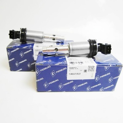 2Pcs New Pierburg VVT Vanos Solenoid for BMW N52 N54 E60 E61 E70 E90 11367585425
