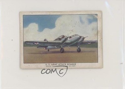 1940-42 Wings Cigarettes T87 Attack Bomber #2 z6d