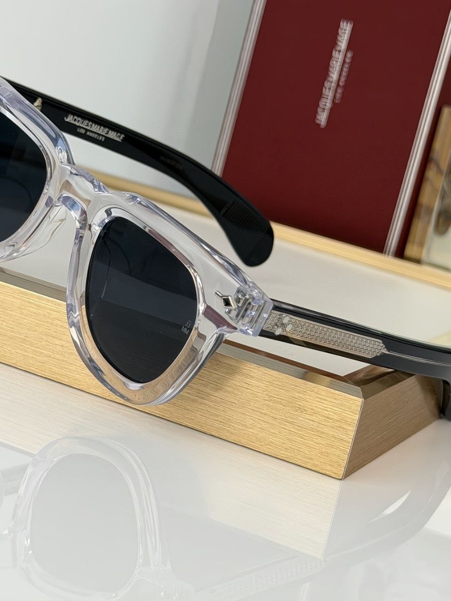 JACQUES MARIE MAGE VENDOME-EPOXY Sunglasses Clear Frame Dark