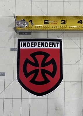 Independent Cross Shield Skateboard Sticker 3 