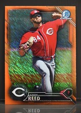 2016 Bowman Chrome #BCP157 Cody Reed Orange Shimmer Refractor Cincinnati Reds