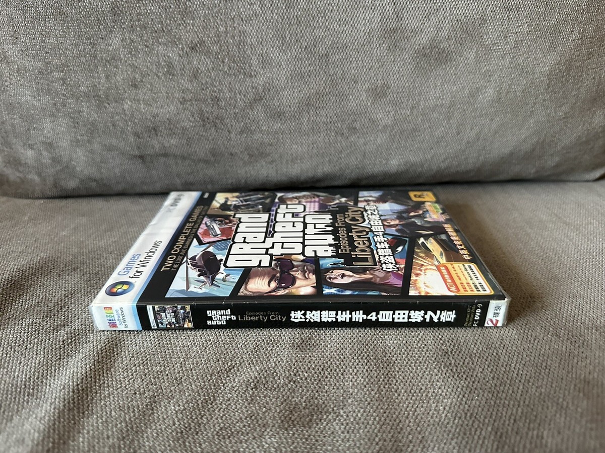 GTA IV: Episodes From Liberty City - Chinese DVD Box Edition