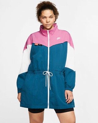 nike plus size women's windbreakers