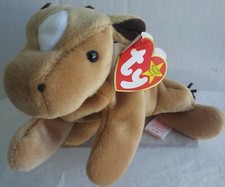 Ty "DERBY" the Horse Beanie Baby 1995 mint condition 4008 white star yarn mane