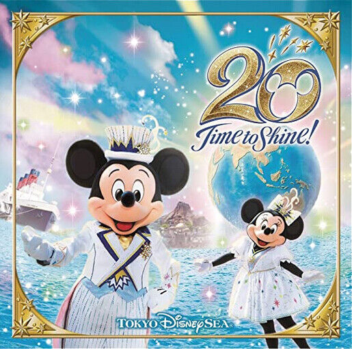 3 Disc Set TOKYO DISNEYSEA 20TH ANNIVERSARY TIME TO SHINE! MUSIC CD 2021