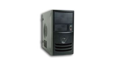 InWin Z589 Mini Tower Chassis-Configured 6 Drive Bays-Supports Micro-ATX-TAC ...