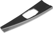 Gloss Carbon Fiber Print Console Media Panel Cover Fits 12-18 F30 F34 328 335 M3