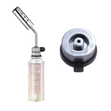 Gas Torch Flame Burner Portable Manual Ignition Welding Gun for Outdoor Barbecue