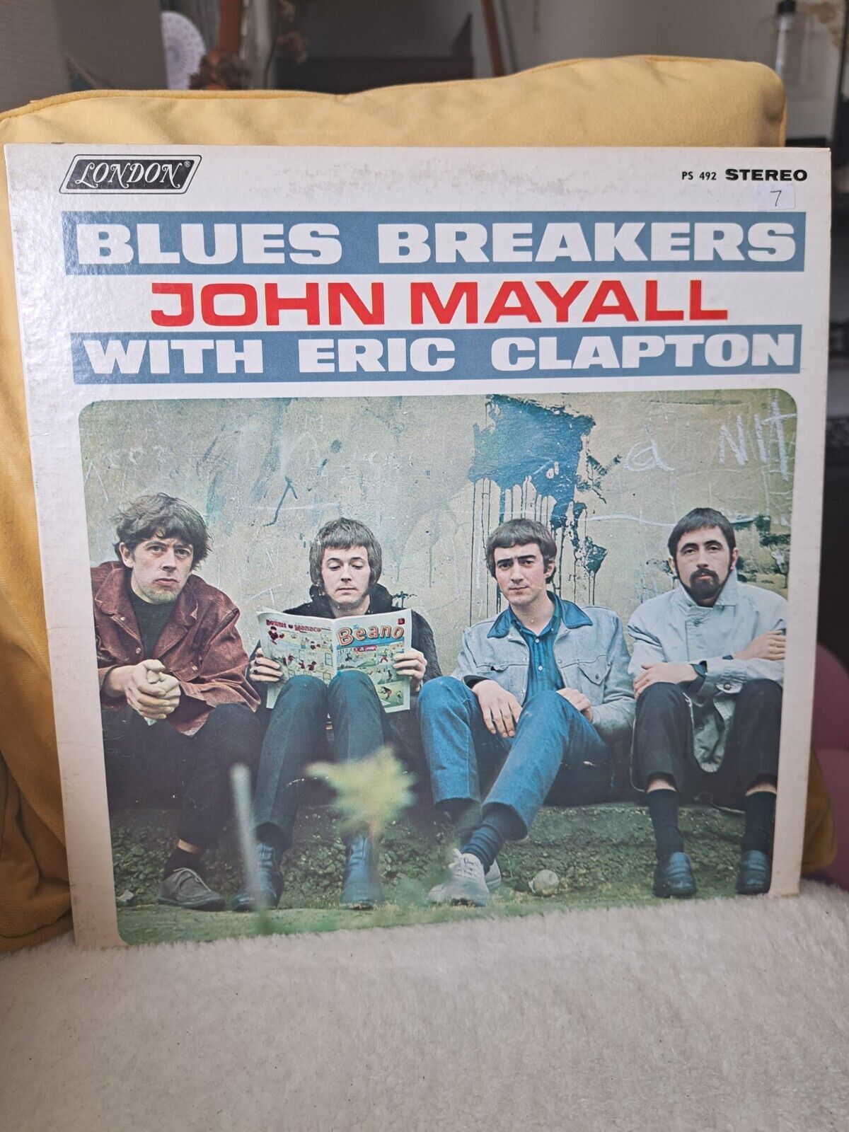 Blues Breakers John Mayall With Eric Clapton LP Canada London Stereo PS 492