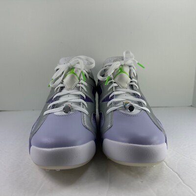 Nike Air Jordan Retro 6 NRG U23 Golf Purple Metallic Silver FD0205-055 Size 9.5 Nike Air Jordan Retro 6 NRG U23 Golf Purple Metallic Silver  main image 3