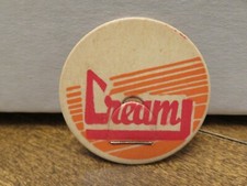 Older "CREAM" LID (Orange & Red)