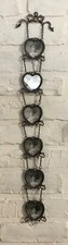 Vintage Six Linco Hanging Metal Heart Picture Frames