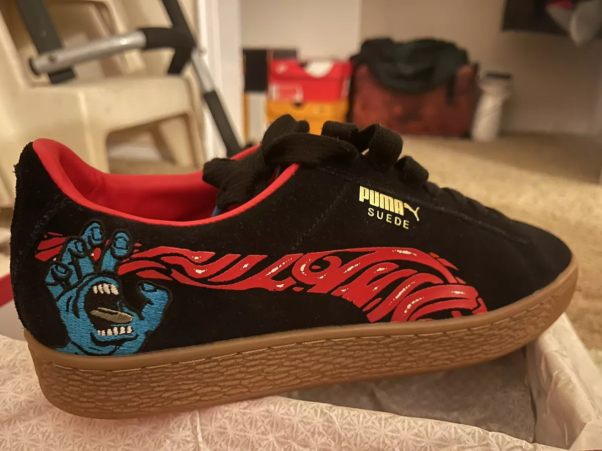 Size 8 - PUMA Classic Suede 50 x Santa Cruz Screaming Hand 2018