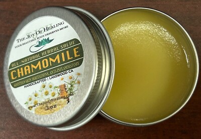 All-Natural Moisturizing Chamomile Salve Shootes Skin Irritations